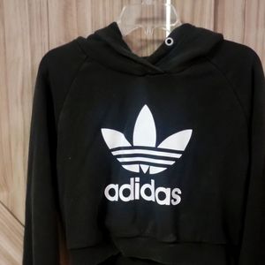 Adidas crop hoodie